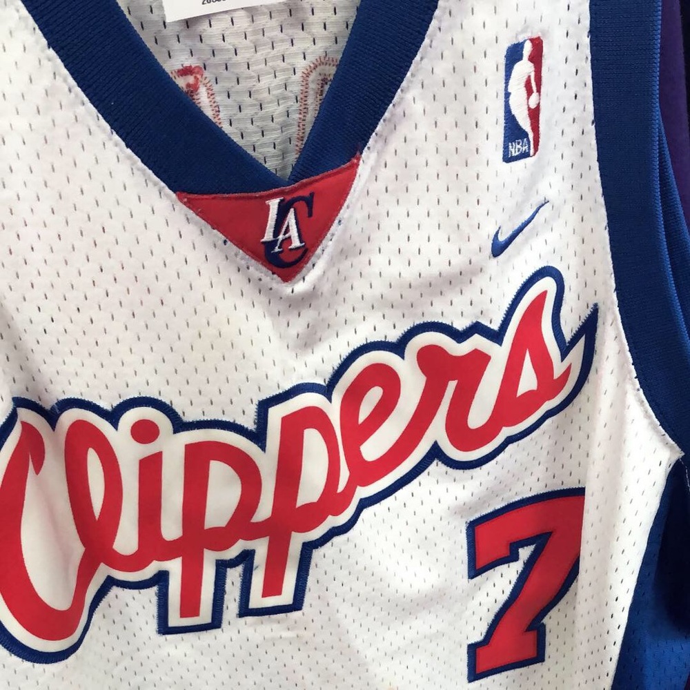 NIKE LAMAR ODOM LA CLIPPERS JERSEY SWINGMAN SIZE L